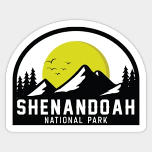 Shenandoah national park -Authentic Badge Sticker